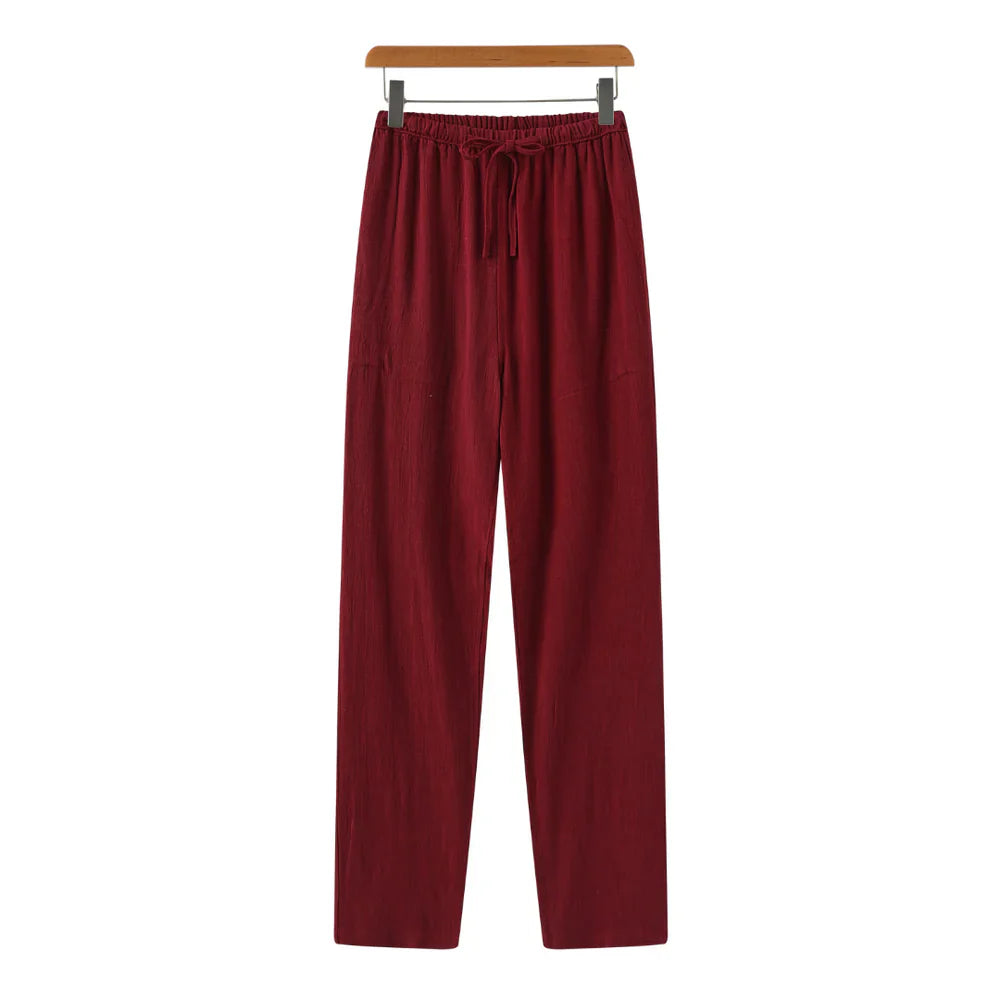 Agadir - Linen Pantalon (Slim Fit)