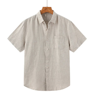 Juan - Linen Shirt (Shortsleeve)