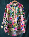 Rosie - Elegant floral blouse