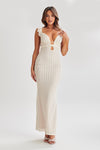 Esra Lace Maxi Dress - Ivory