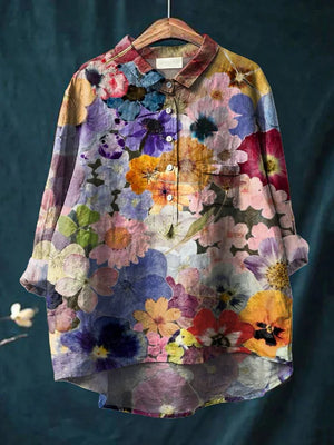 Rosie - Elegant floral blouse