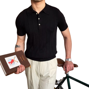 Guizamo Ribbed Cotton Polo