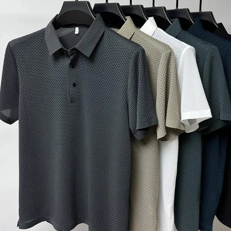 Prestige Silk Polo (Anti-Wrinkle)