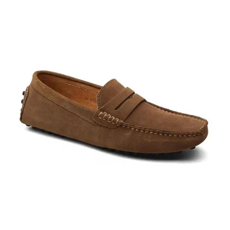 Guizamo Suede Driver Loafers