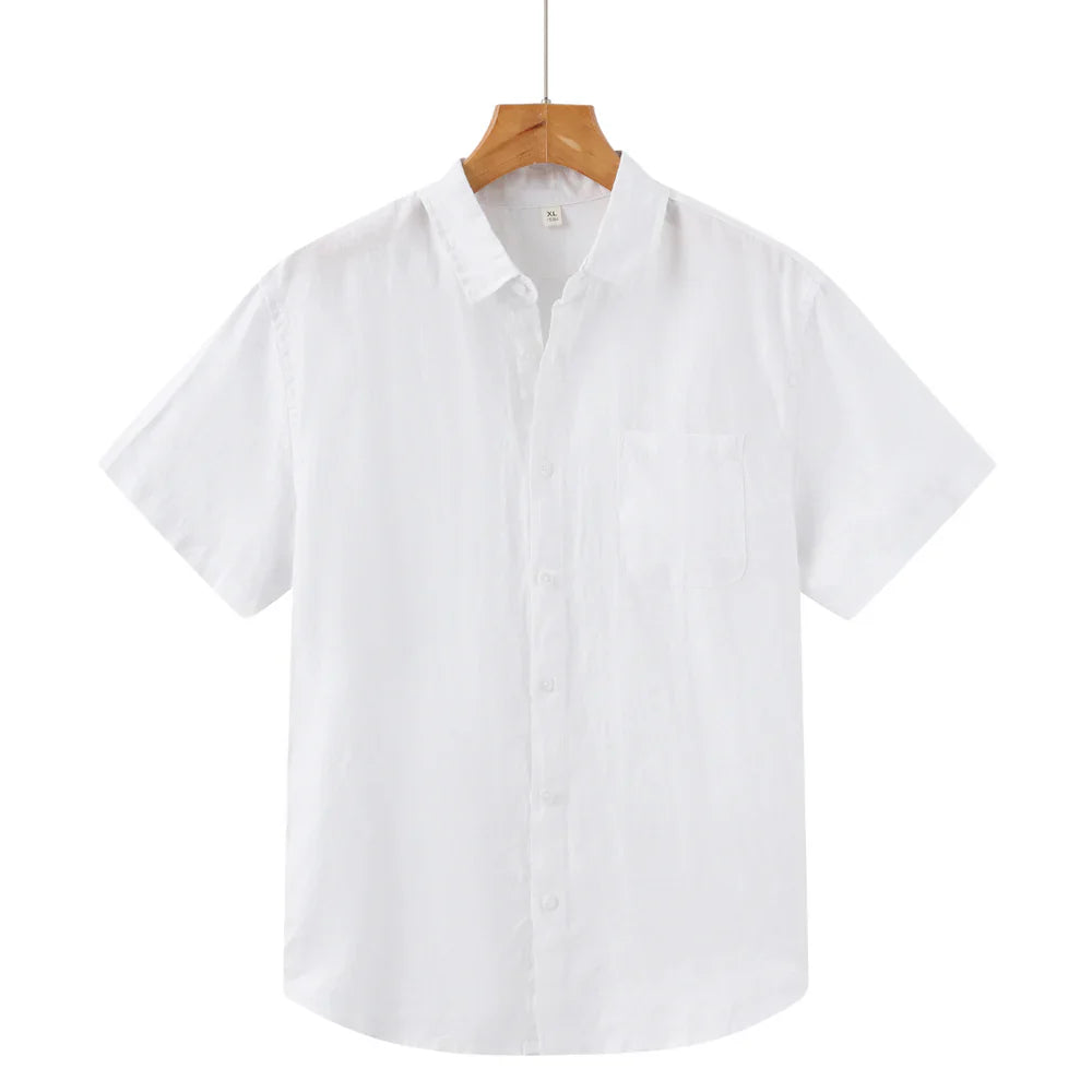 Juan - Linen Shirt (Shortsleeve)