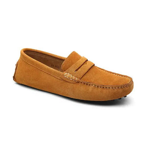 Guizamo Suede Driver Loafers