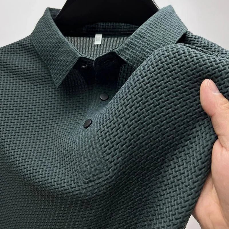 Prestige Silk Polo (Anti-Wrinkle)