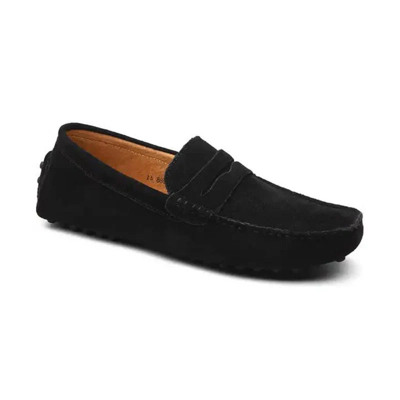 Guizamo Suede Driver Loafers