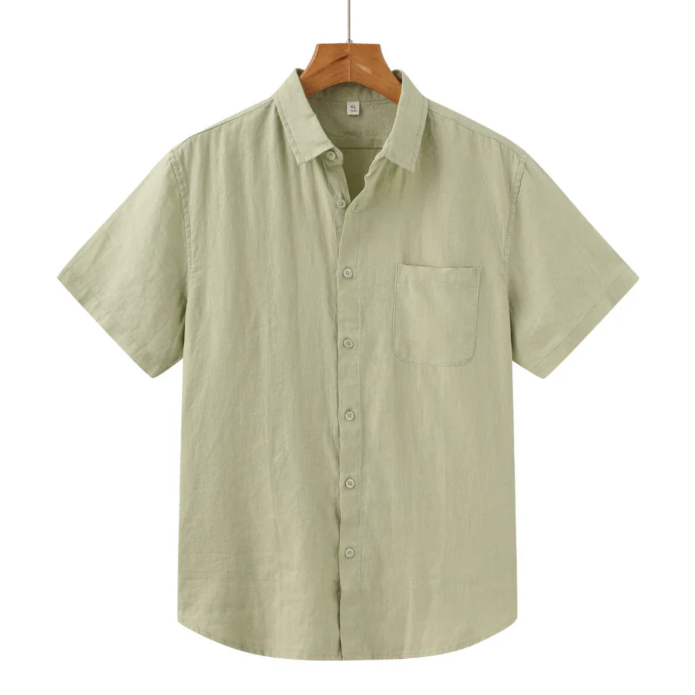 Juan - Linen Shirt (Shortsleeve)