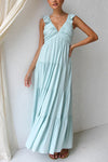 Margovil Sleeveless Linen Maxi Dress