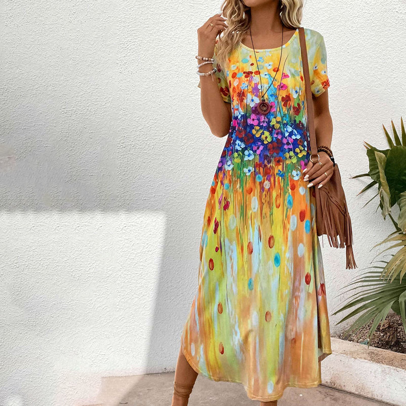 Elara Bohemian Dress