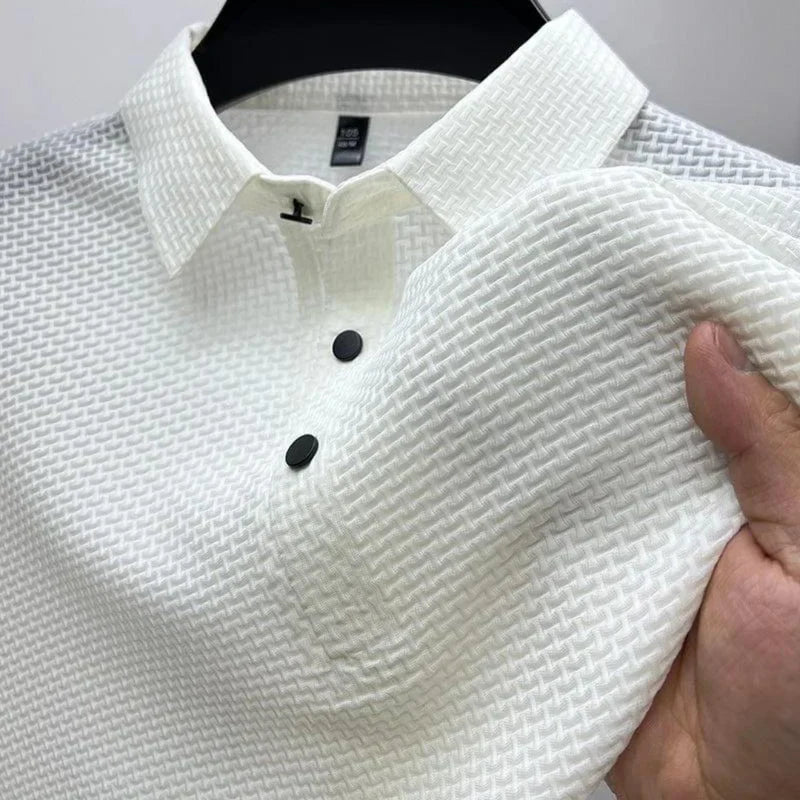 Prestige Silk Polo (Anti-Wrinkle)