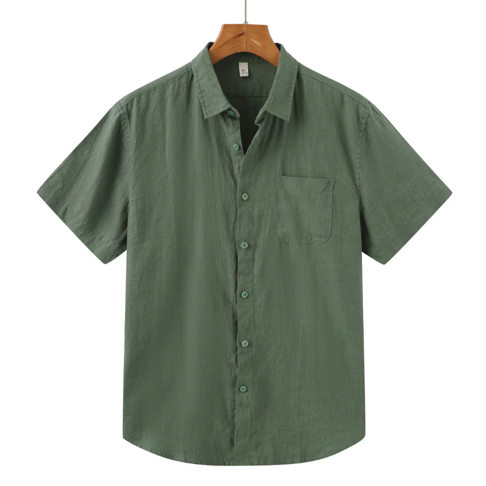 Juan - Linen Shirt (Shortsleeve)