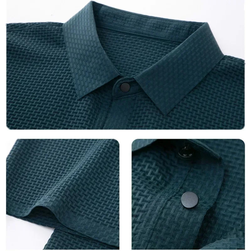 Prestige Silk Polo (Anti-Wrinkle)