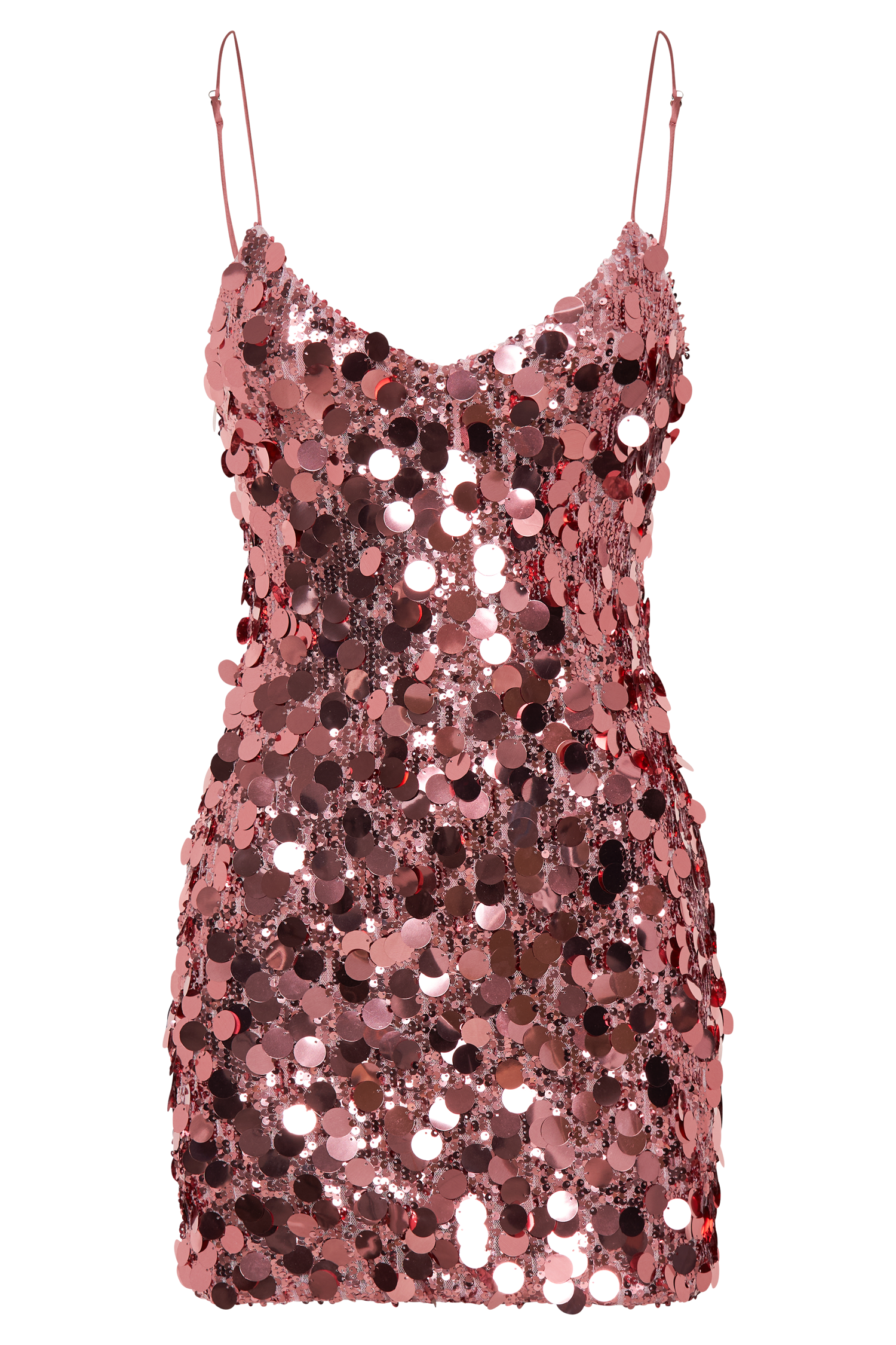 Romilly Sequin Mini Dress - Candy Pink