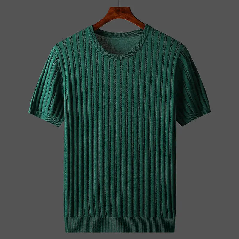 Alan - Knitted Short Sleeve