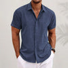 Albert™ - Airy cotton-linen mix shirt