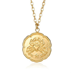 The Zodiac Necklace - Gold