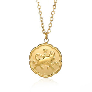 The Zodiac Necklace - Gold