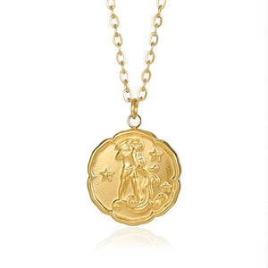 The Zodiac Necklace - Gold