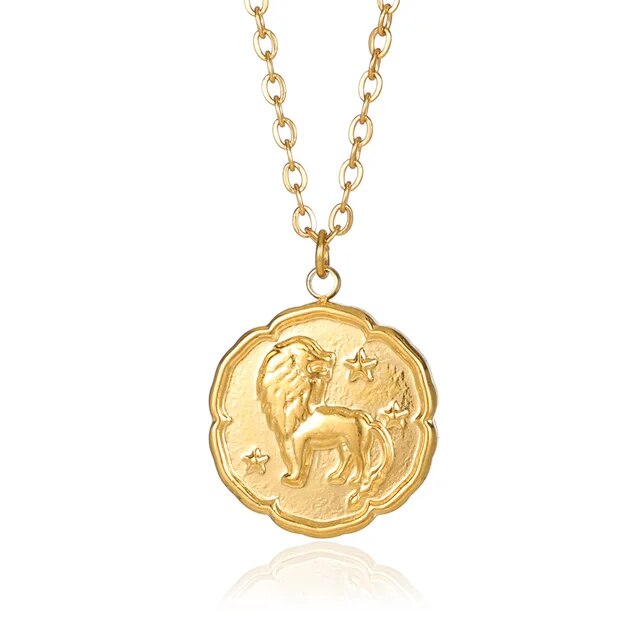 The Zodiac Necklace - Gold