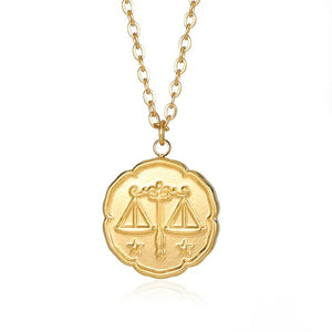 The Zodiac Necklace - Gold