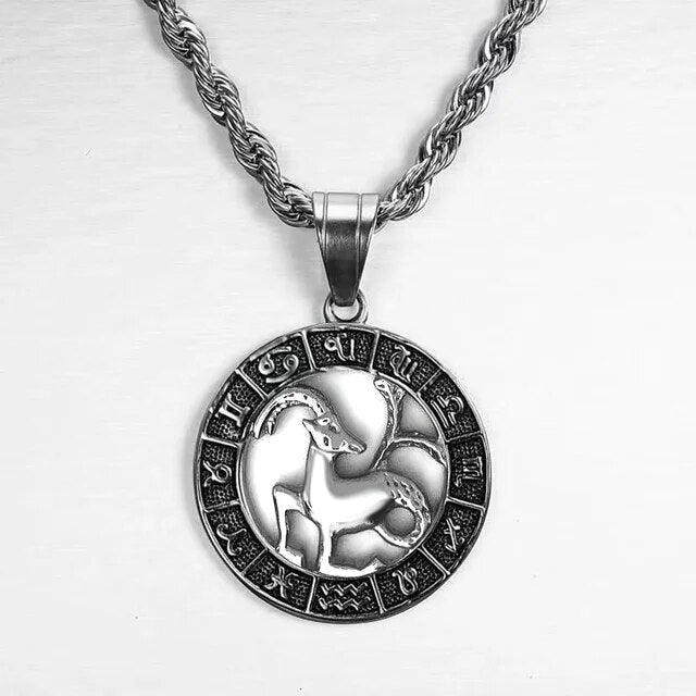 The Zodiac Necklace - Silver